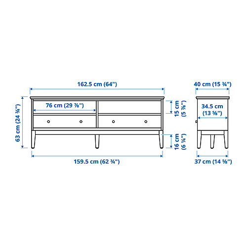 IDANÄS, mueble TV. 7 de 8 abrir diálogo