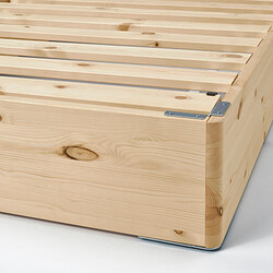 Measurement Illustration - IDANÄS King bed