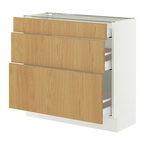 SEKTION / MAXIMERA, base cabinet with 3 drawers. 1 of 2 open dialog