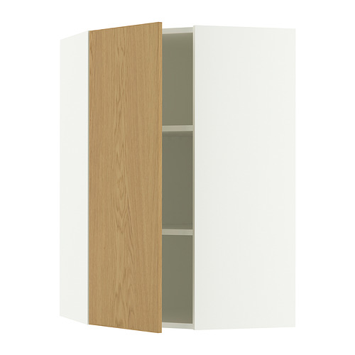 SEKTION, corner wall cabinet with shelves. 1 of 2 open dialog