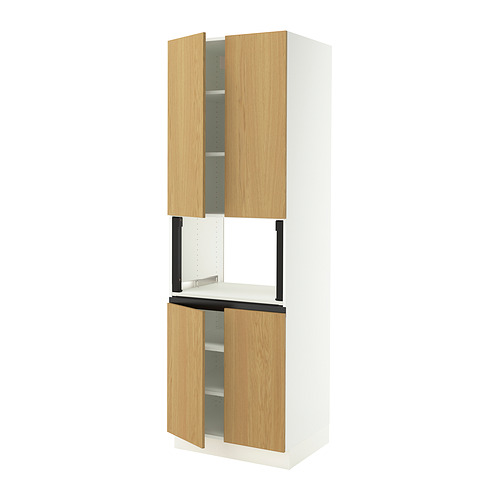 SEKTION, high cabinet for micro w 4 doors. 1 of 2 open dialog