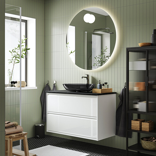 ÄNGSJÖN / OXMYREN, sink cabinet with drawers BROGRUND faucet,. 2 of 7 open dialog