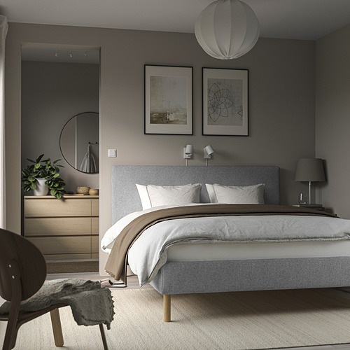 TÄRNKULLEN, Upholstered bed. 3 of 13 open dialog