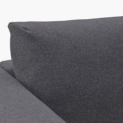 Measurement Illustration - VIMLE 3-seat sofa bed with chaiselongue