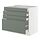 Select colour variation: white/Nickebo matt grey-green