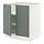Select colour variation: white/Nickebo matt grey-green