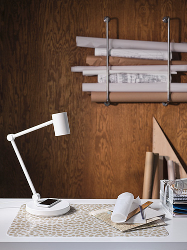 NYMÅNE, work lamp with wireless charging. 6 of 10 open dialog
