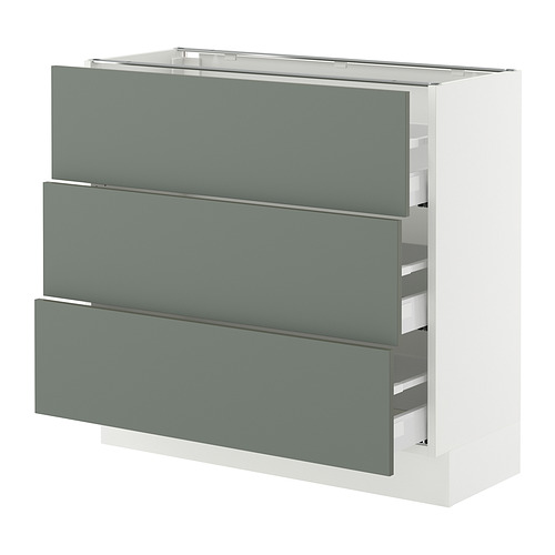 SEKTION / MAXIMERA, base cabinet with 3 drawers. 1 of 2 open dialog