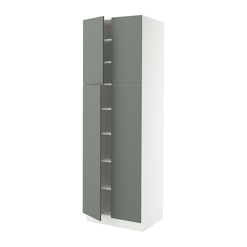 SEKTION, high cabinet with shelves/4 doors. 1 of 2 open dialog