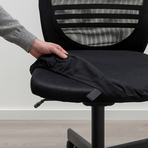 FLINTAN, silla de trabajo con reposabrazos. 3 de 9 abrir diálogo