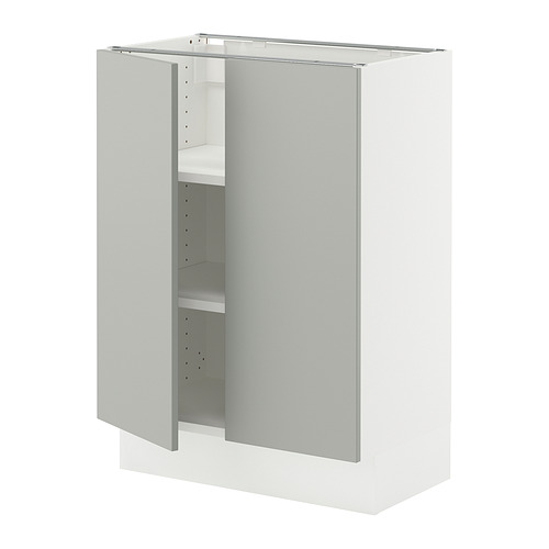 SEKTION, base cabinet with shelves/2 doors. 1 of 2 open dialog
