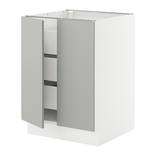 SEKTION / MAXIMERA, base cabinet w 2 doors/3 drawers. 1 of 2 open dialog