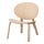 Select colour variation: White stained oak veneer