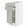 Select colour variation: white/Havstorp light gray