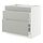 Select colour variation: white/Havstorp light gray
