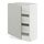 Select colour variation: white/Havstorp light gray