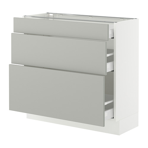 SEKTION / MAXIMERA, base cabinet with 3 drawers. 1 of 2 open dialog
