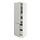 Select colour variation: white/Havstorp light gray