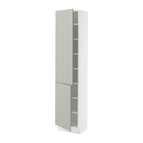 SEKTION, high cabinet with shelves/2 doors. 1 of 2 open dialog