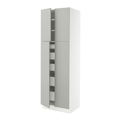 SEKTION / MAXIMERA, high cabinet w 4 doors/5 drawers. 1 of 2 open dialog