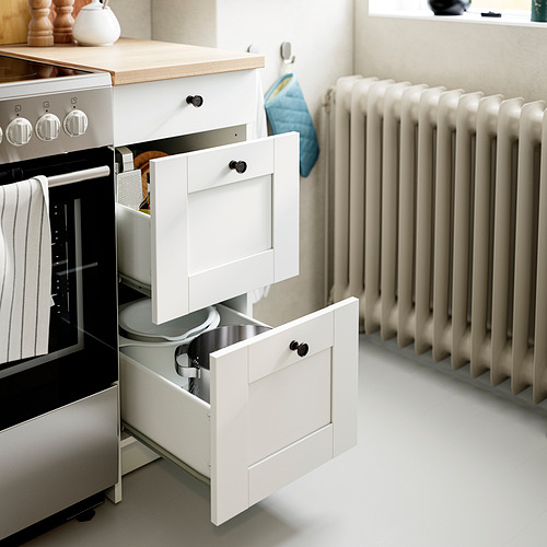 KNOXHULT, base cabinet with drawers. 2 of 3 open dialog