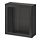 Select colour variation: Black-brown / Glassvik black / clear glass