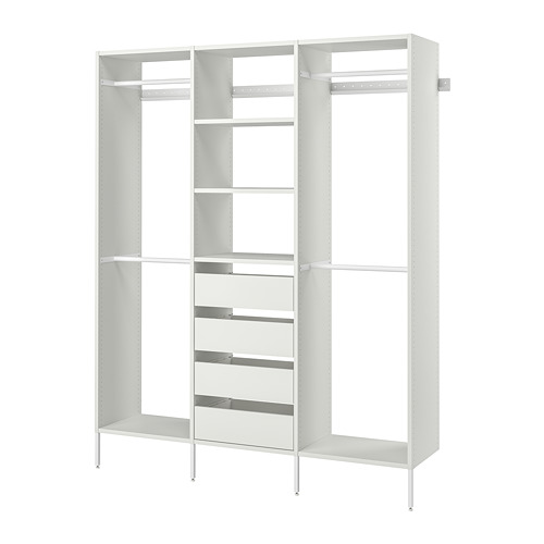 SKYTTA / AURDAL, walk-in wardrobe with sliding doors. 4 of 5 open dialog