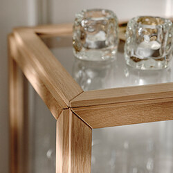 Measurement Illustration - STOCKHOLM 2025 glass-door cabinet