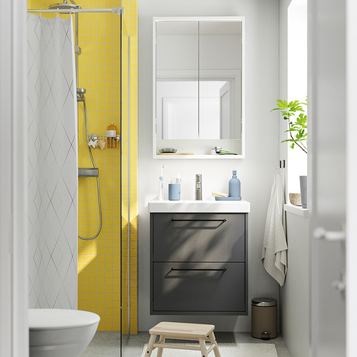 HAVBÄCK / ORRSJÖN, mueble lavabo con cajones y grifo DALSKÄR. 2 de 7 abrir diálogo