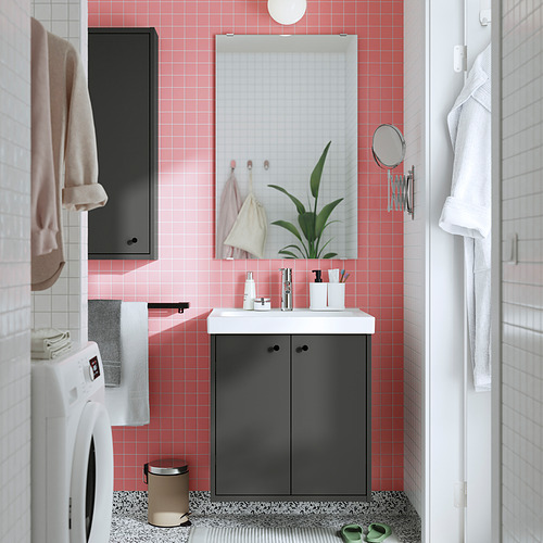 HAVBÄCK, armario lavabo con puertas. 2 de 4 abrir diálogo