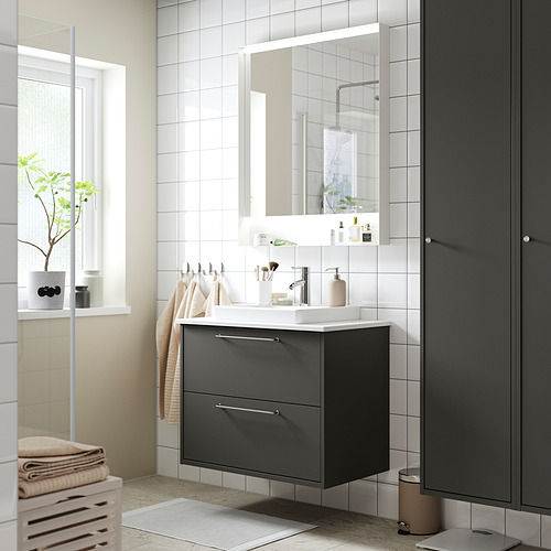 HAVBÄCK / ORRSJÖN, mueble de lavabo con cajones/lavabo. 2 de 7 abrir diálogo