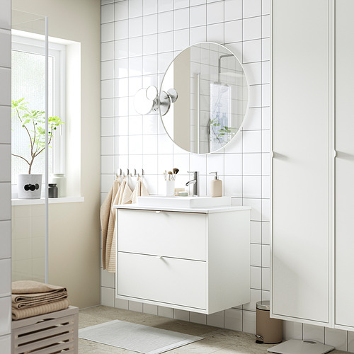 HAVBÄCK / ORRSJÖN, mueble lavabo con cajones y grifo DALSKÄR. 2 de 8 abrir diálogo