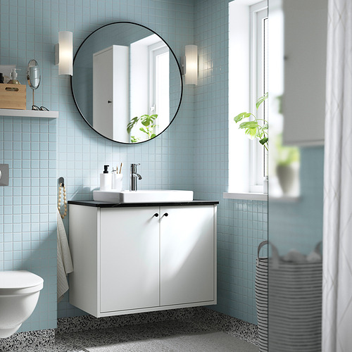 HAVBÄCK / ORRSJÖN, sink cabinet with doors and DALSKÄR tap. 2 of 7 open dialog