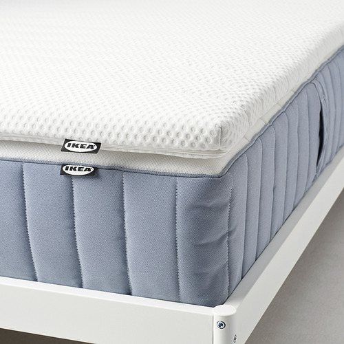 Cubrecolchón de Ikea, suave pero firme, espuma de alta resiliencia de 5 cm, funda lavable a máquina.