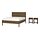 Select colour variation: brown stained oak veneer