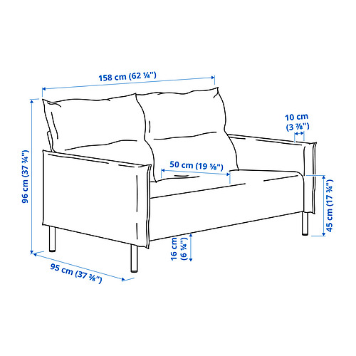 MANNARP, loveseat. 11 of 11 open dialog