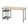 Select colour variation: White stained oak effect / black