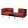 Select colour variation: Gunnared brown-red