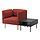Select colour variation: Gunnared brown-red