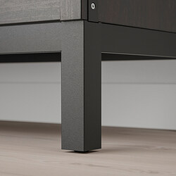 Ilustración de medidas - KALLAX mueble TV con estructura inferior