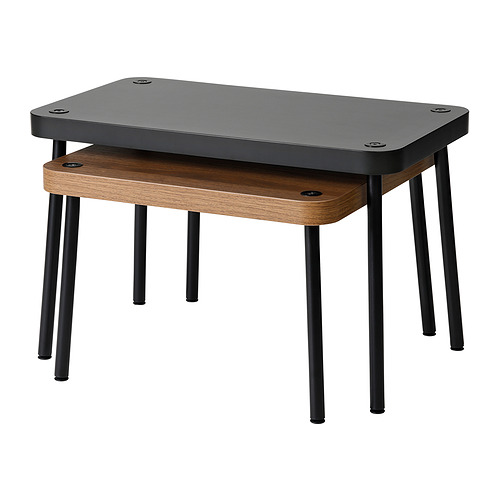 SONHULT, nesting tables, set of 2. 2 of 10 open dialog