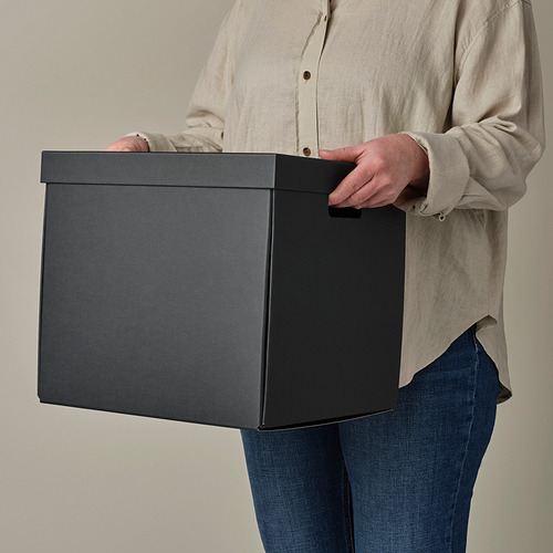 FJÄDERHARV, storage box with lid. 6 of 10 open dialog