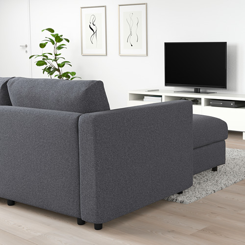 VIMLE, 3-seat sofa bed with chaiselongue. 10 of 14 open dialog