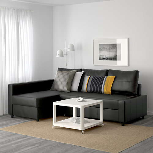 FRIHETEN, sofá cama 3 plazas con chaiselongue. 3 de 11 abrir diálogo