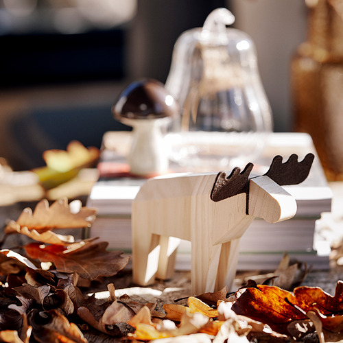 HÖSTAGILLE, decoration, moose. 3 of 3 open dialog