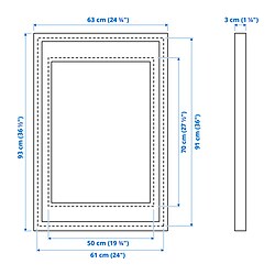 Measurement Illustration - RÖDALM frame