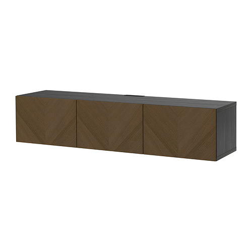 BESTÅ, TV bench with doors. 1 of 9 open dialog