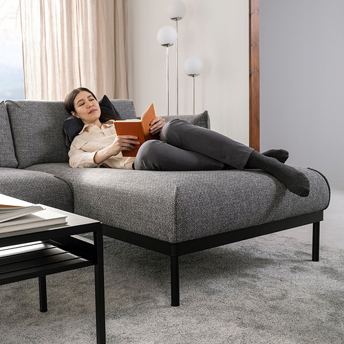 ÄPPLARYD, 3 seat sofa with chaiselongue. 5 of 11 open dialog