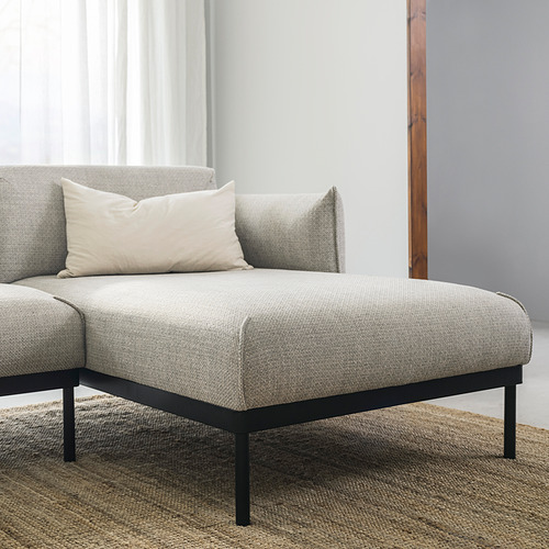 ÄPPLARYD, sofá 4 plazas con chaiselongue. 5 de 12 abrir diálogo