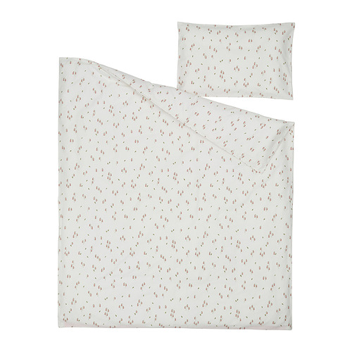 GULDVÄVARE, Funda de edredón con funda almohada para cuna. 2 de 5 abrir diálogo